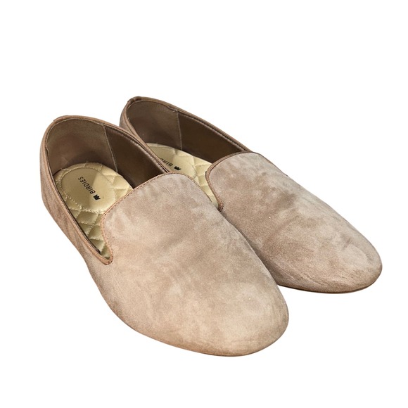 Birdies Shoes - Birdies The Starling Flats Latte Suede Women's Size 7.5 Loafers Shoes READ